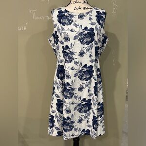 Eva Mendes Floral Dress